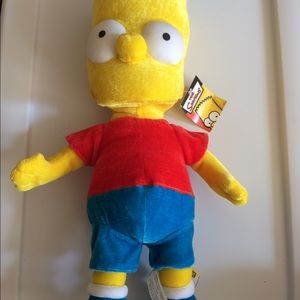 Bart Simpson plushie